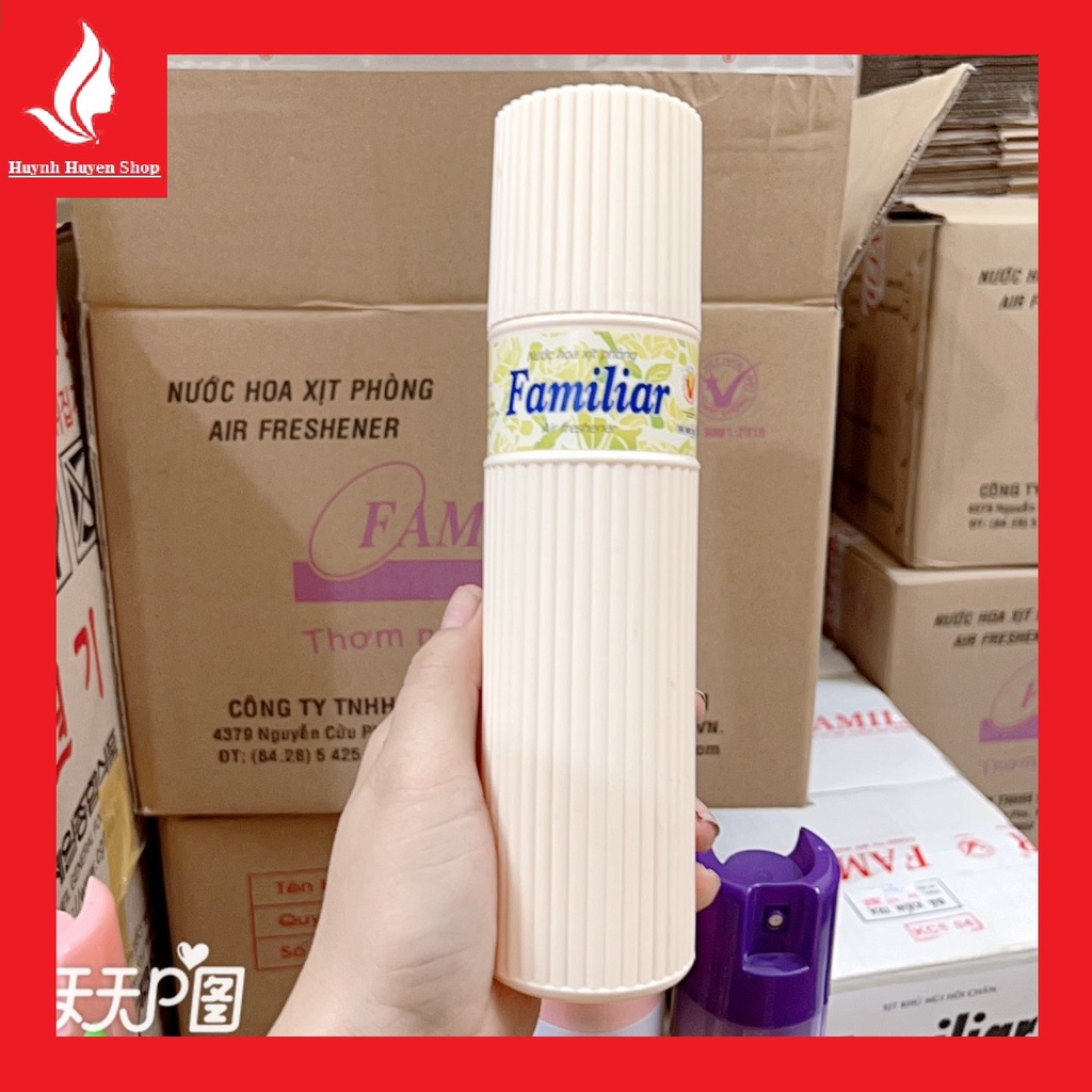 Nước hoa xịt phòng Familiar siêu thơm mát mẫu mới nhất chai 250ml