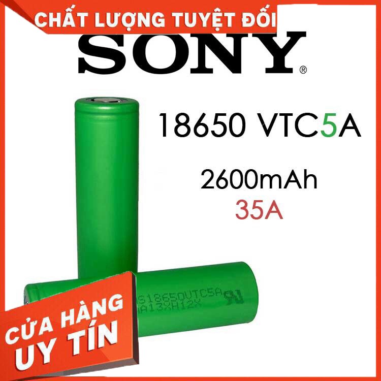 (RẺ THÔI RỒI) Pin Sony 3.7v 18650 VTC5A 2600mAh Dòng Xả 35A - Giá 1 viên