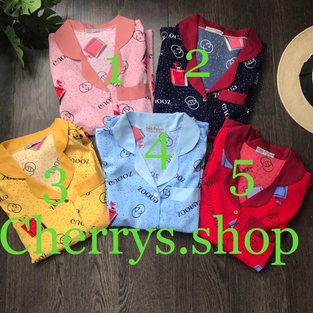 (xã kho rẽ cam kết đẹp ) Đồ bộ pijama tay dài quần dài lụa thái hàng mới | BigBuy360 - bigbuy360.vn