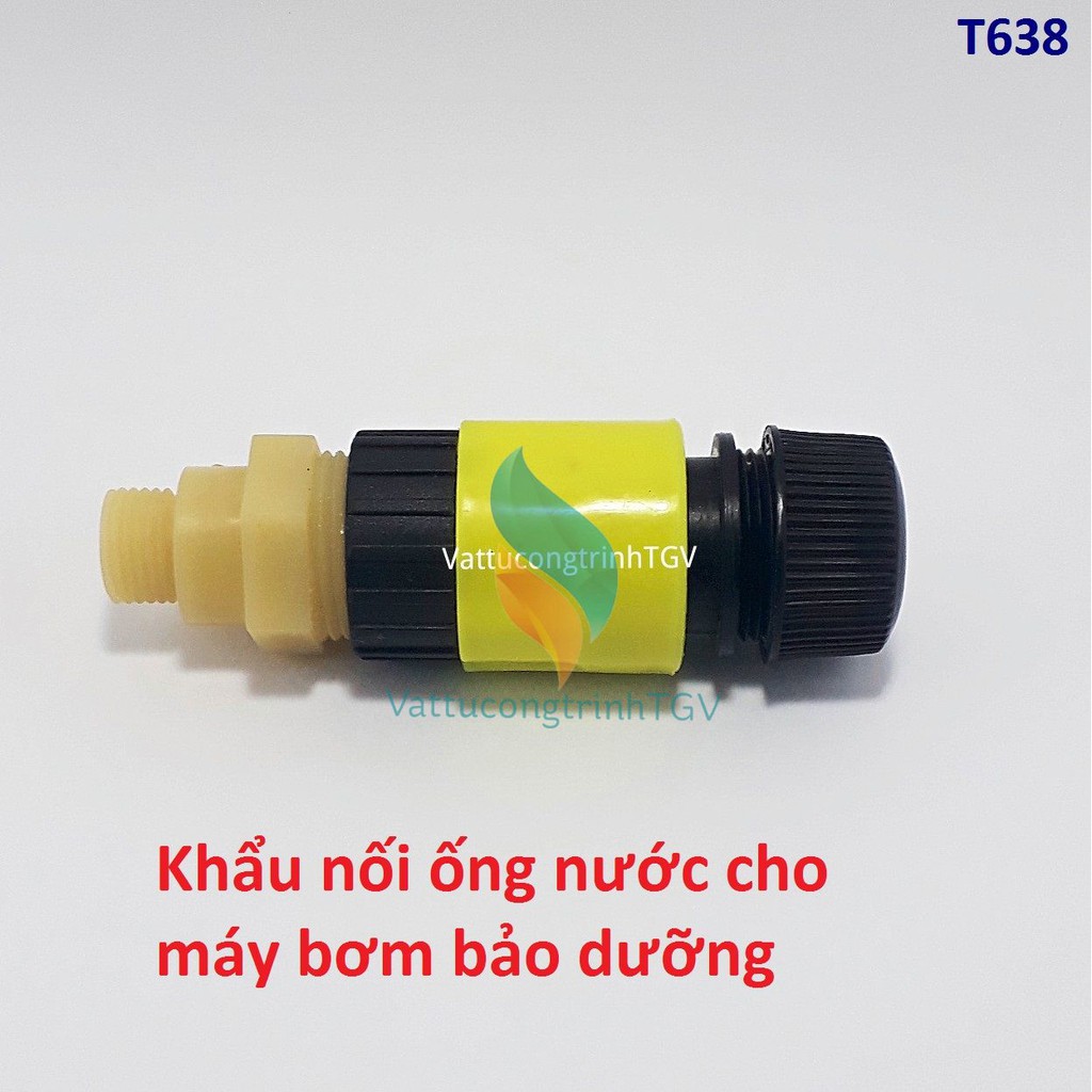 Khẩu nối ống nước cho máy bơm bảo dưỡng