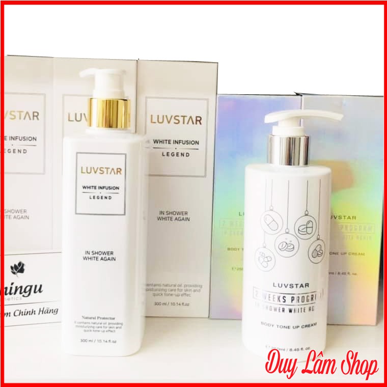 Sữa tắm truyền trắng da Luvstar – hàn quốc