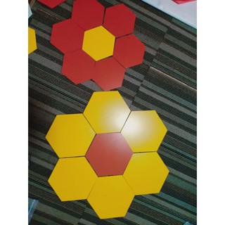 Sét tổ ong khổ to (A4) (ép plastic) Đồ Dùng Giáo Cụ Dạy Học
