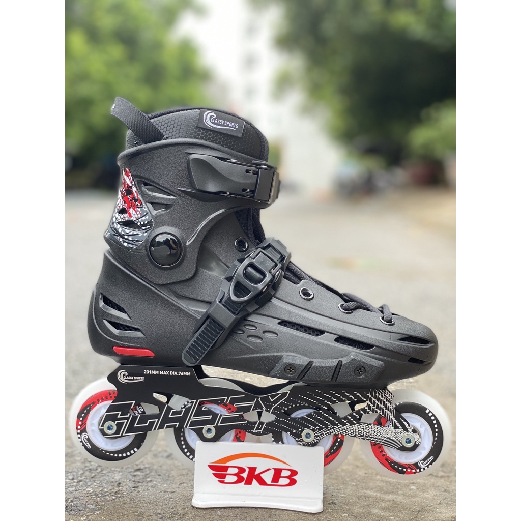 Giày trượt Patin 8 bánh sáng CHÍNH HÃNG Classy Sports Q9  - TẶNG KÈM BỘ BẢO HỘ CHÂN TAY GỐI