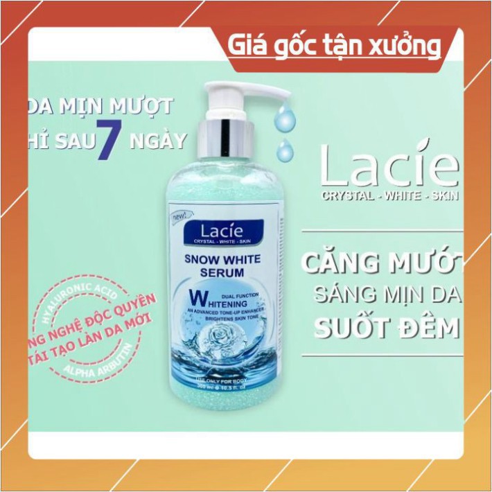 Sửa Dưỡng Thể Trắng Da Ban Đêm - LACIE - SNOW WHITE SERUMS | BigBuy360 - bigbuy360.vn
