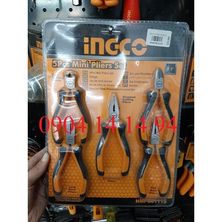Bộ 5 kìm mini INGCO HMPS01115 4.5INCH