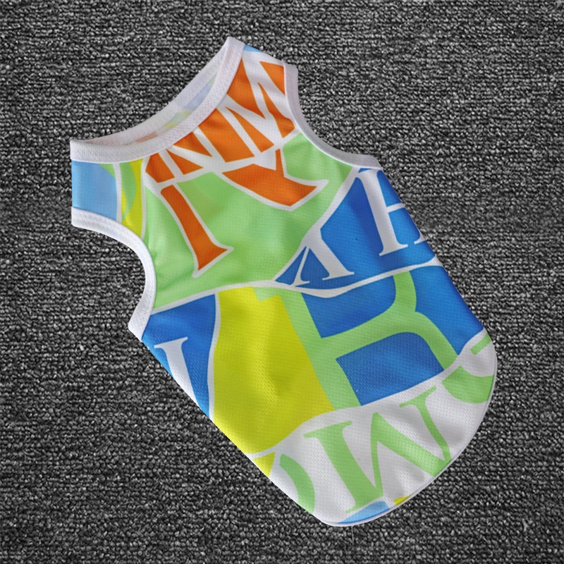 Áo Thun Ba Lỗ Mát Mẻ Nhanh Khô Mùa Hè Cho Thú Cưng