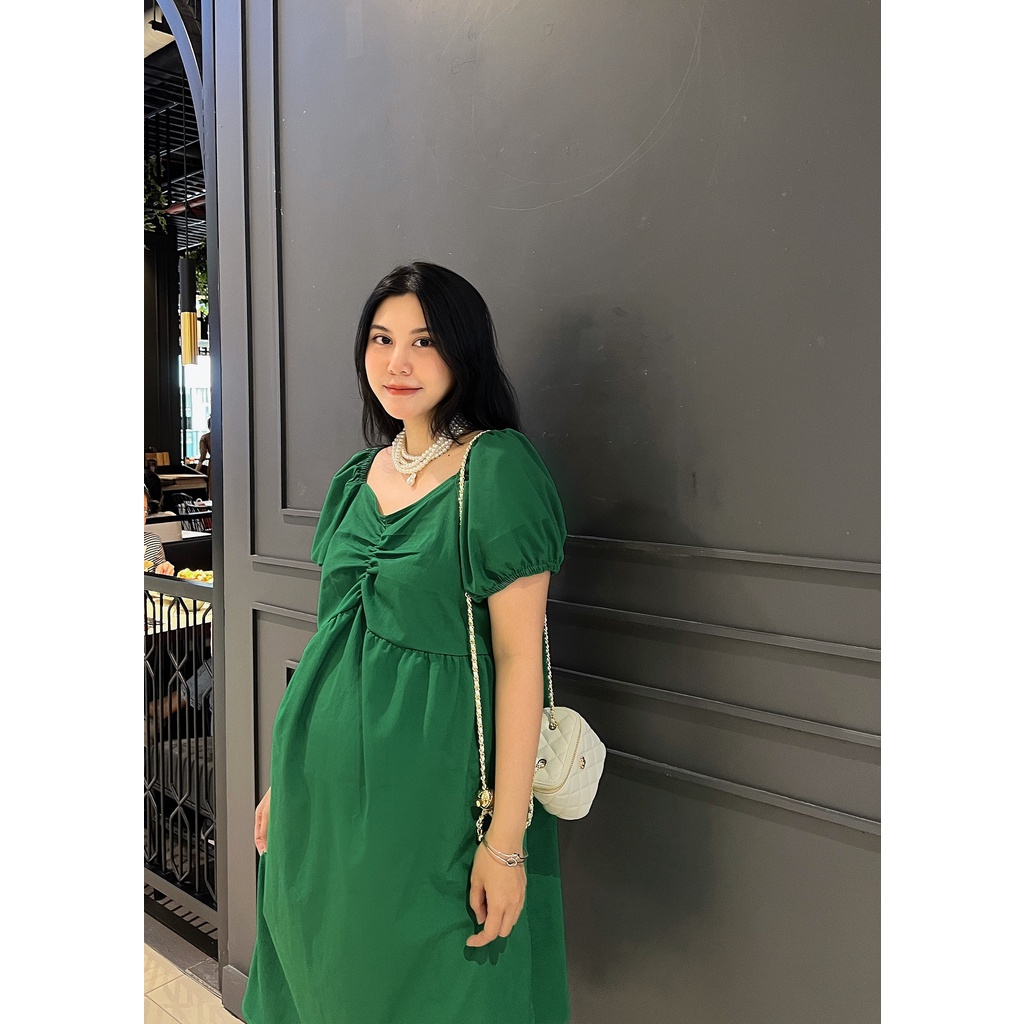 Yếm Bầu đen công sở dây chéo