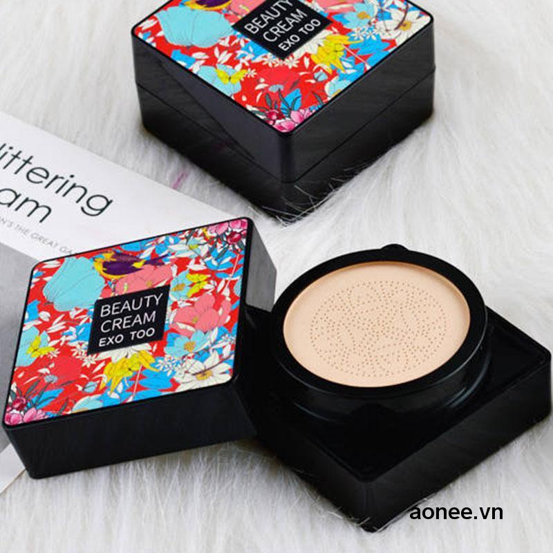 ✨✨Kem Nền BB Che Khuyết Điểm Làm Sáng Da Màu Ngà &amp; Màu Tự Nhiên Mút Trang Điểm Đầu Nấm