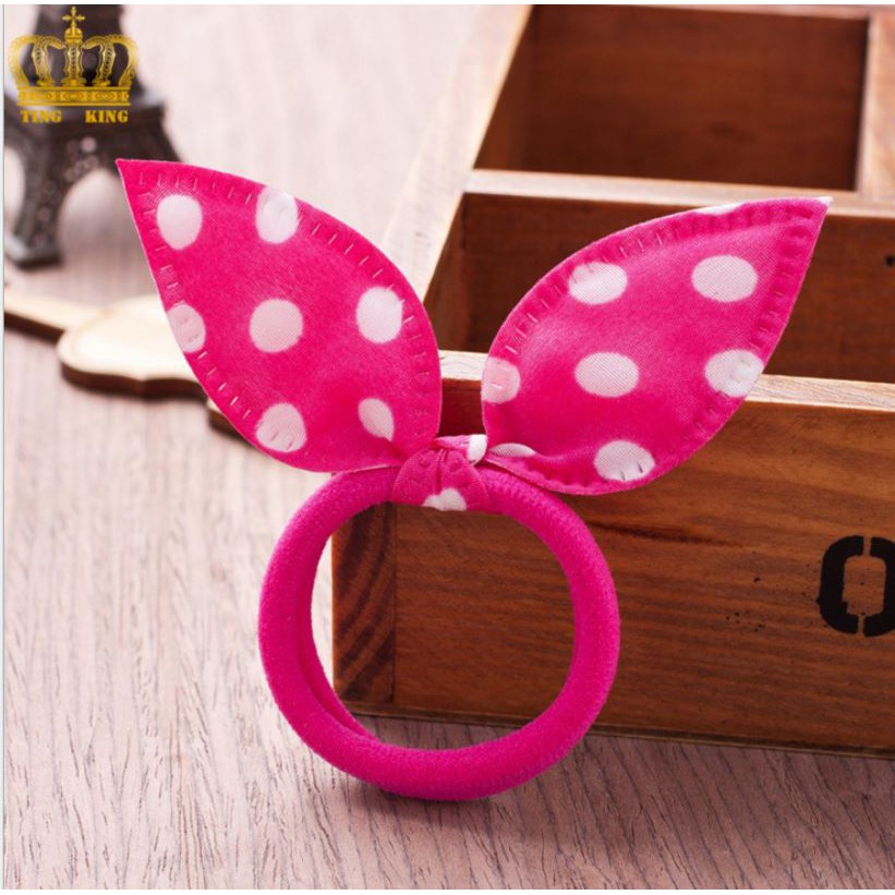 Chun buộc tóc tai thỏ - mẫu 2  Clovershop68