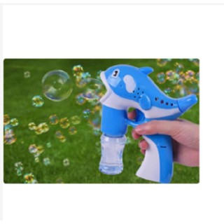 Đồ chơi súng bắn bong bóng loại dùng pin có nhạc