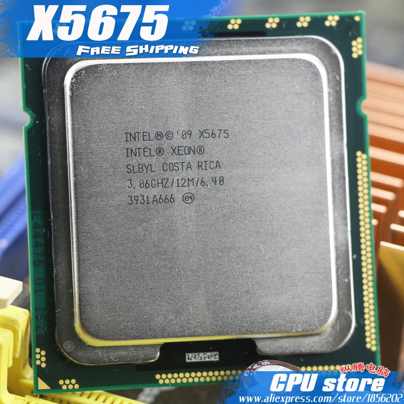 Bộ Linh Kiện CPU Intel Xeon X5675 / 3.06GHz / LGA1366 / 12MB L3 95W X5680 Chất Lượng Cao