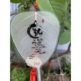 Lá Bồ đề thư pháp_Công ơn của CHA