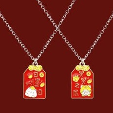 Vòng cổ hình bùa Omamori cầu may xinh xắn dễ thương