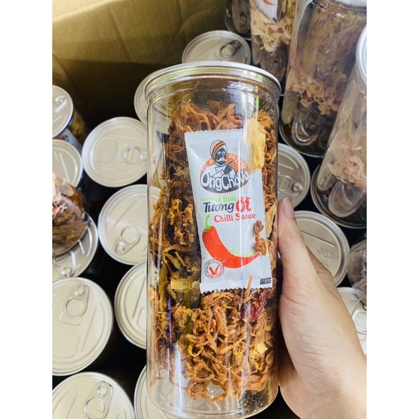 300gram Khô heo cháy tỏi