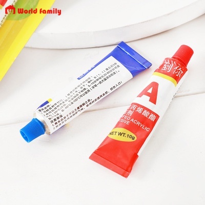 Vỉ keo AB 2 tuýp 2 thành phần - Dán siêu chắc - Dán kim loại, kính, bê tông, gỗ, gốm sứ, cao su, nhựa
