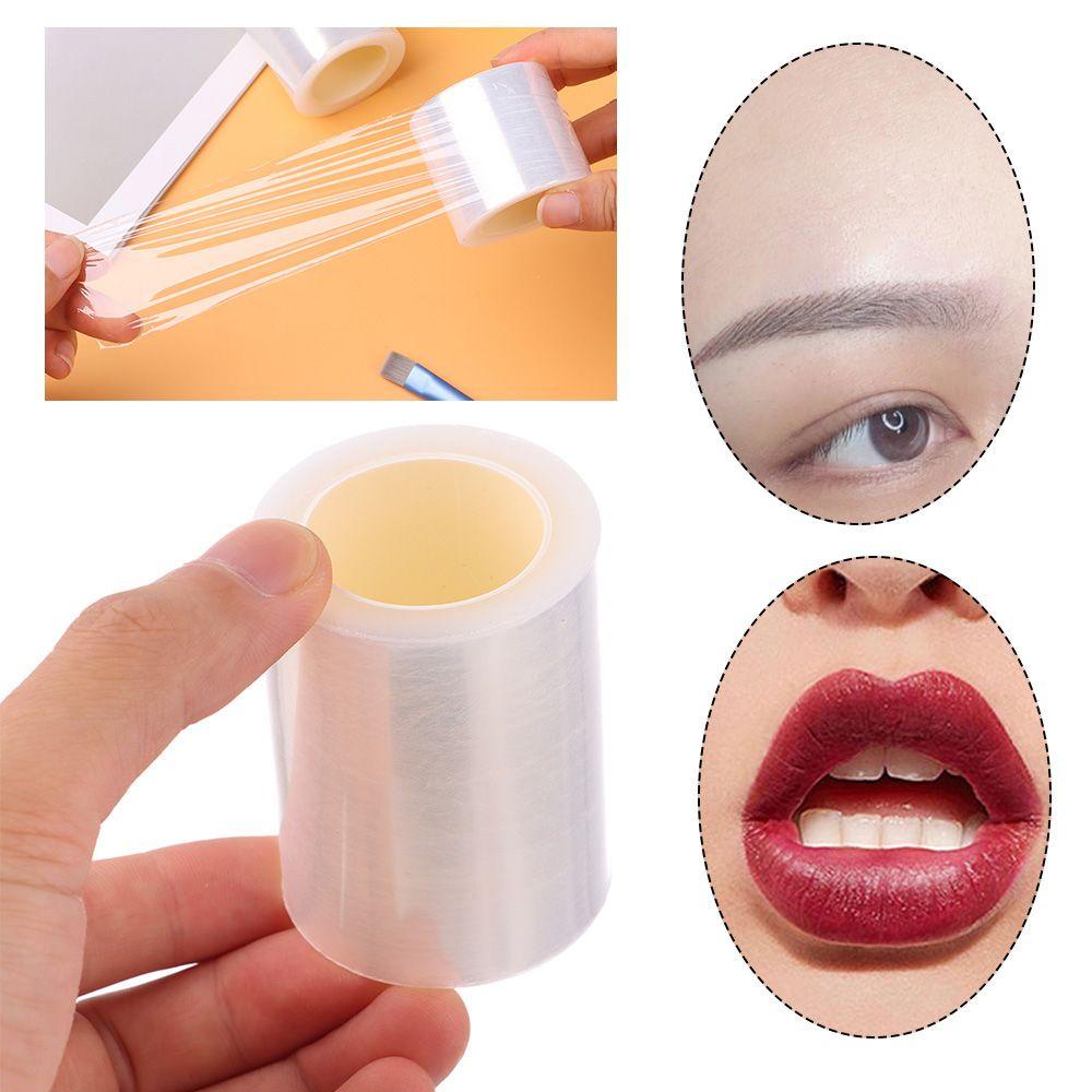 1 Cuộn Màng Bọc Trang Điểm Vĩnh Viễn Bằng Nhựa Trong Suốt