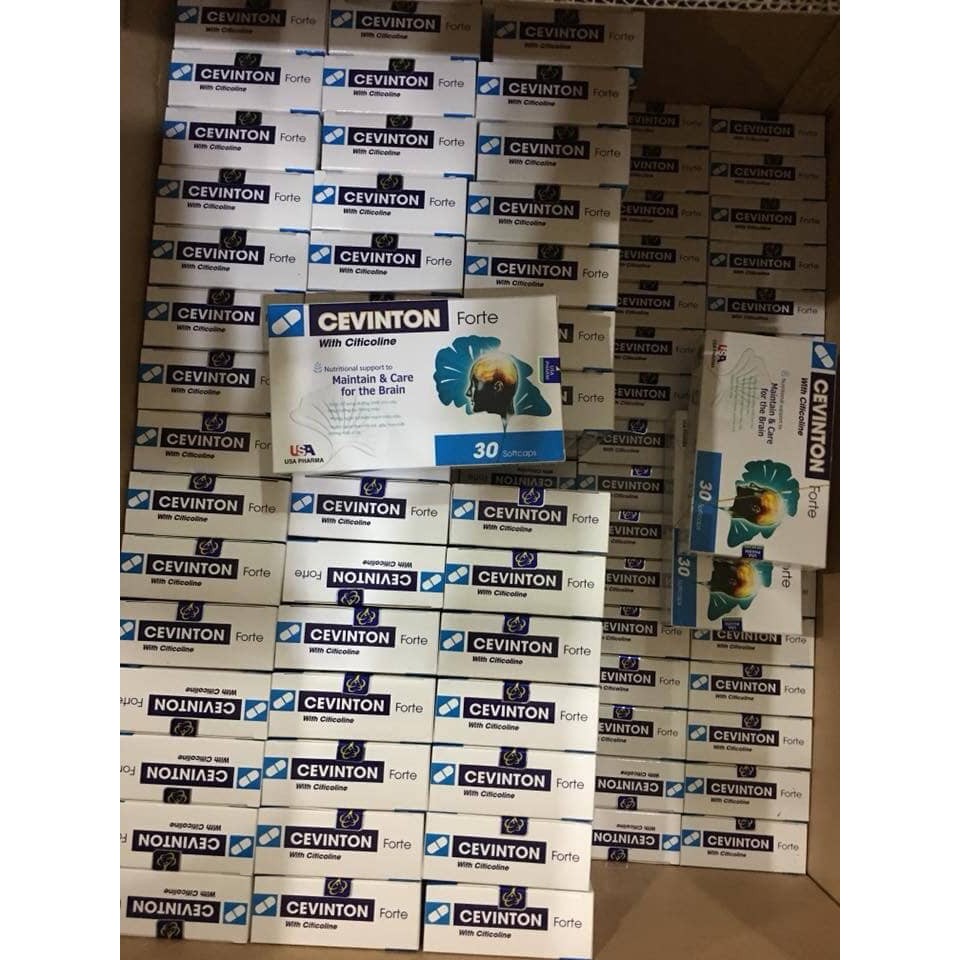 HOẠT HUYẾT DƯỠNG NÃO CEVINTON FORTE - KHỎI LO ĐAU ĐẦU, RỐI LOẠN TIỀN ĐÌNH - PHÒNG NGỪA TAI BIẾN MẠCH MÁU NÃO - HỘP 30 V | BigBuy360 - bigbuy360.vn