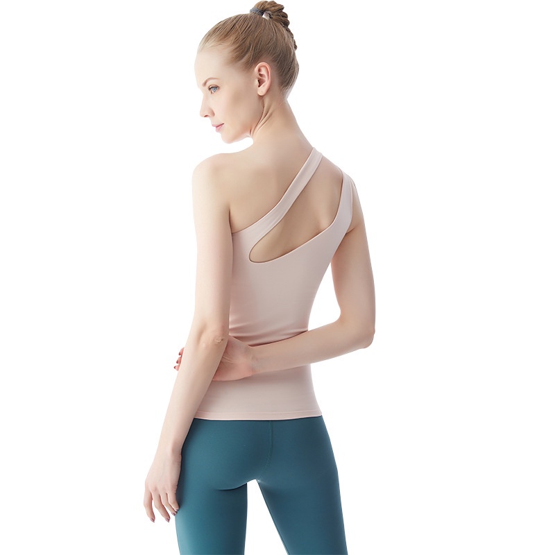 Áo tập Yoga có mút đệm ngực thiết kế hở lưng quyến rũ cho nữ
