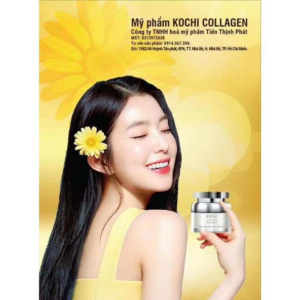 Kem dưỡng da tri mụn nám tàn nhang Collagen Kochi Nhật Bản