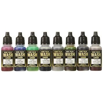 Sơn nước Acrylic Vallejo WASH AV 76505 76516 các loại