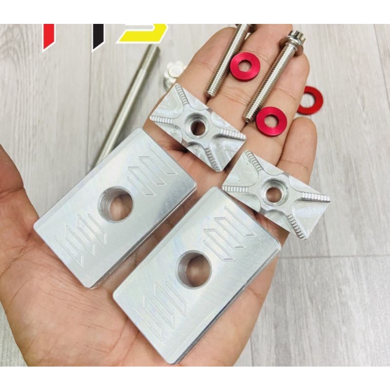 Full bộ Pas tăng sên âm kèm ốc và lông đền xài cho Future 125, Future led full nhôm Cnc