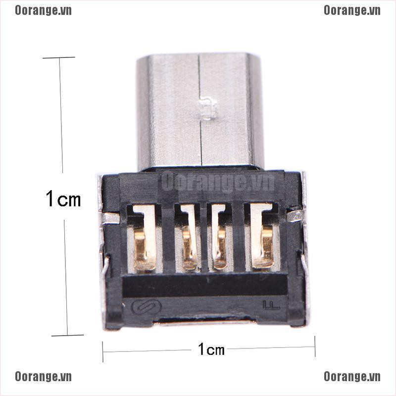 Đầu chuyển cổng USB OTG sang Micro USB cao cấp cho điện thoại Samsung XiaoMi LG Sony tcl HTC