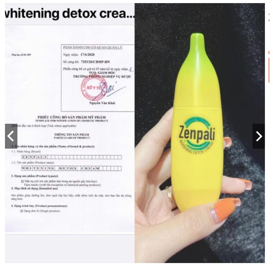 [BÁN SỈ] CHUỐI ZENPALI Ủ TRẮNG THẢI CHÌ LÀM MỜ VẾT THÂM | BigBuy360 - bigbuy360.vn