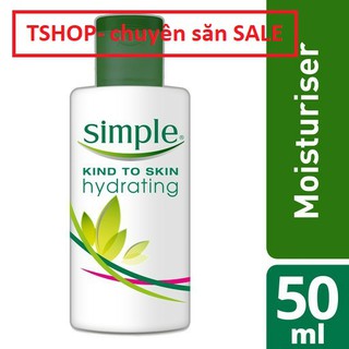 [SALE XẢ HÀNG][SIMPLE] Chính hãng Kem dưỡng ẩm Simple Hydrating Light Moist 50ml