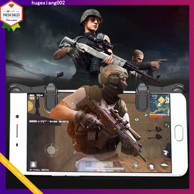 Cặp Cò Bấm L1 / R1 Chơi Game Pubg Cho Điện Thoại Samsung Iphone