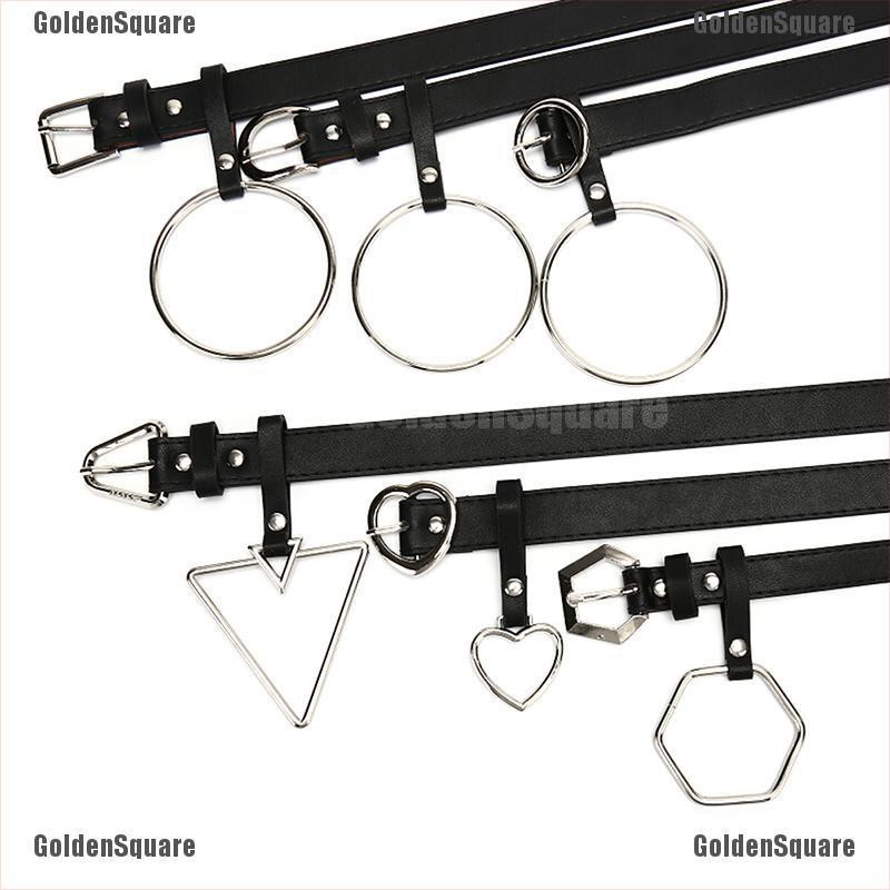 Thắt Lưng Da Pu Khóa Kim Loại Phong Cách Vintage Thời Trang Cho Nữ