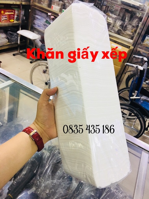 Khăn Giấy Xếp Lau Mặt