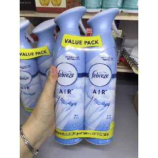 XỊT THƠM PHÒNG & KHỬ MÙI FEBREZE AIR - 250G USA
