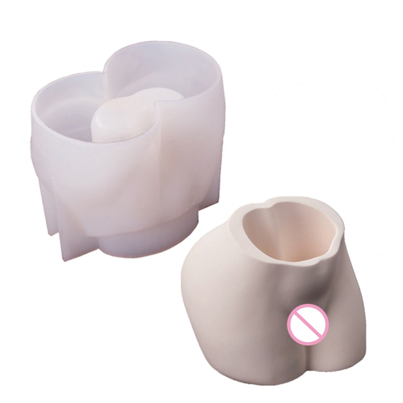 Khuôn Silicone Tạo Hình 3d Làm Bình Hoa Trang Trí Bàn Diy
