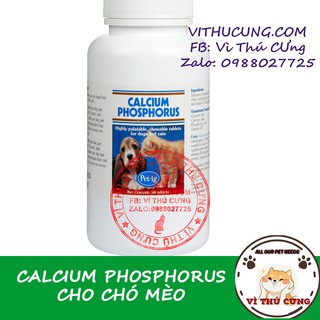 BỔ SUNG CANXI CHÓ CHÓ MÈO HỘP 50 VIÊN