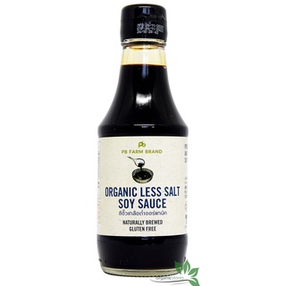 Nước tương hữu cơ ít muối cho bé 200ml - PBfarm