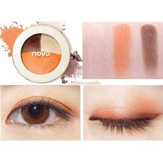 🔸Phấn mắt Novo -hộp 3 màu mắt thời thượng🔸