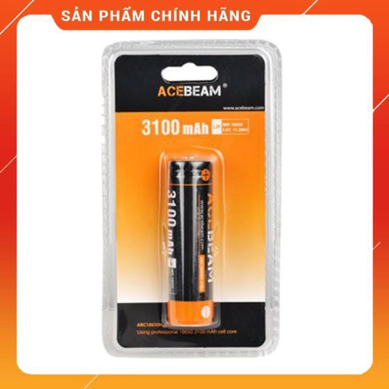 [BH 1 THÁNG] [HÀNG LOẠI A] Pin sạc ACEBEAM ARC18650 dòng xả cao 20A có mạch bảo vệ - dung lượng 3100mAh