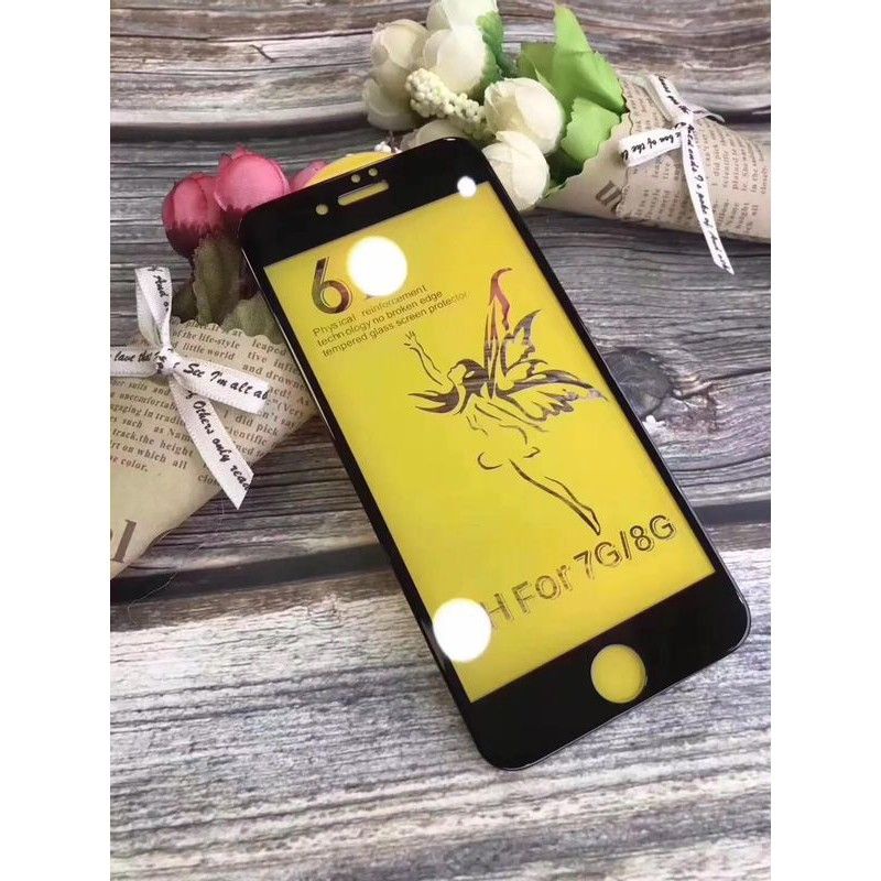 Kính cường lực full màn 6D thiên thần iphone 6/6s/6 plus/iphone 7/8/7 plus/8 plus