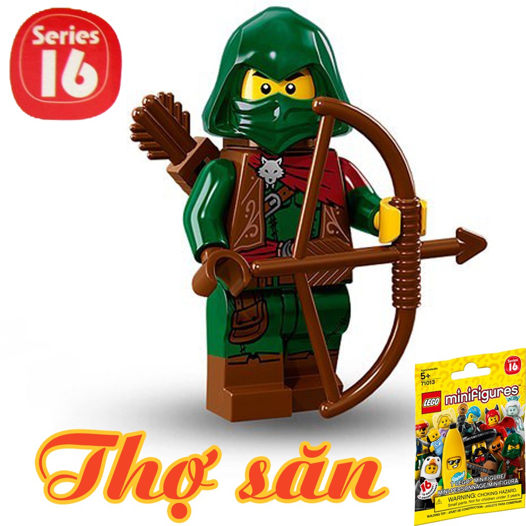 LEGO Minifigures Thợ Săn Rogue 71013 Series 16 Đan Mạch