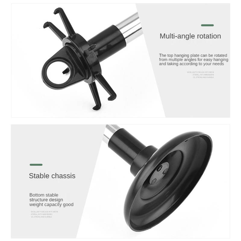 Giá Đỡ Dụng Cụ Nhà Bếp 6 Móc Xoay Được