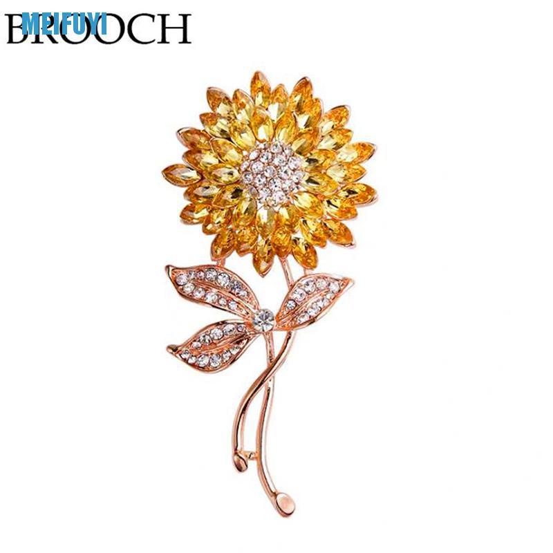 1 Trâm cài áo hình hoa hướng dương cho nam nữ