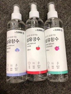 XỊT THƠM HÀN Hàn Quốc.  FABRIC PERFUME
