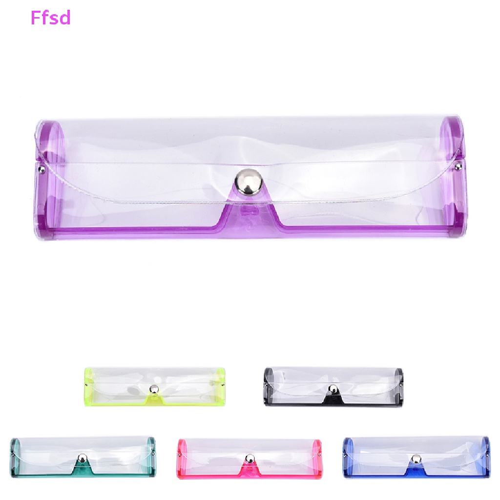 Hộp Đựng Bảo Vệ Mắt Kính Bằng PVC Mềm Trong Suốt