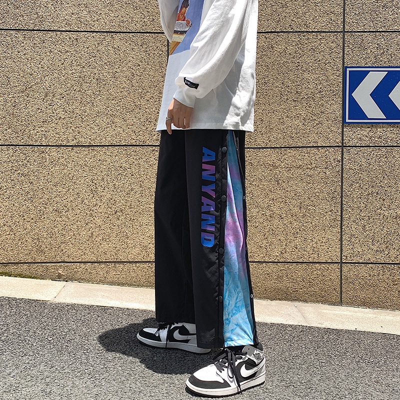 Quần dài ống rộng phong cách năng động trẻ trung dành cho nam