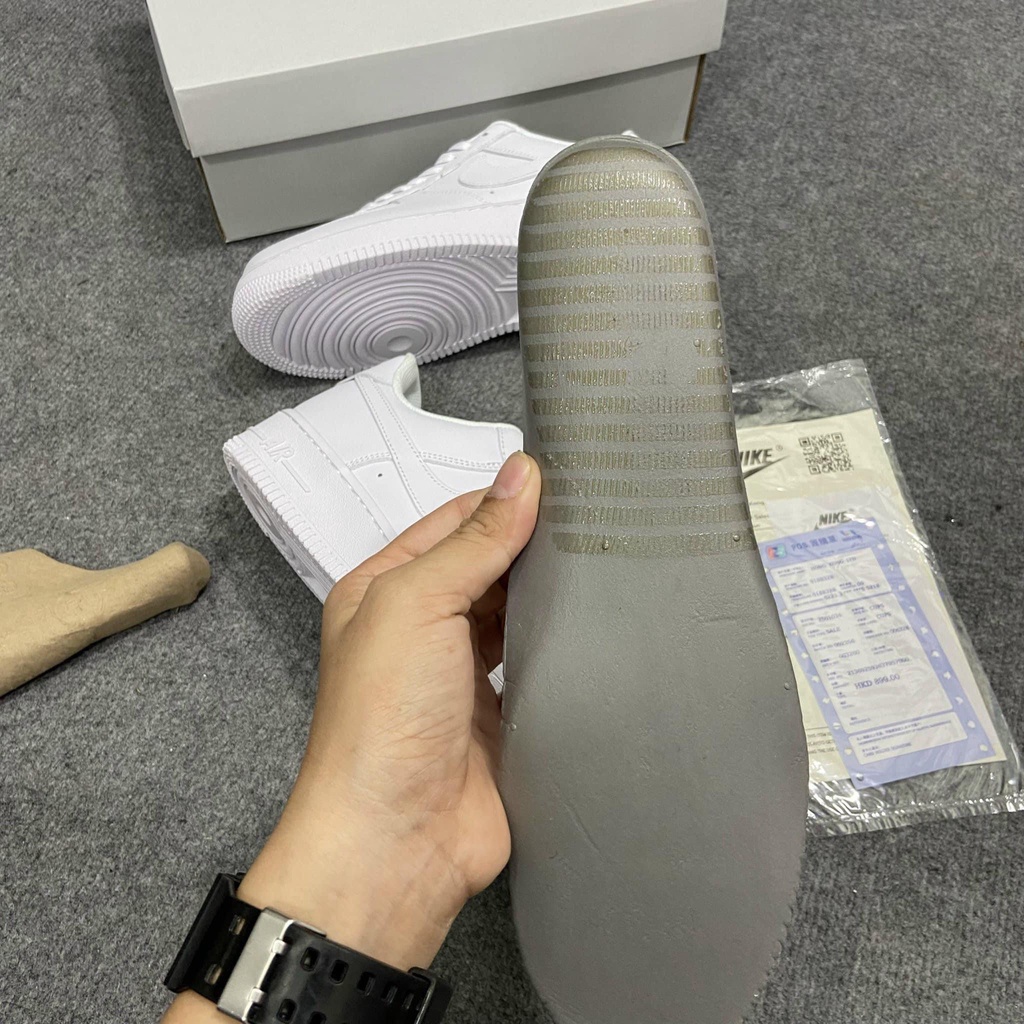 Giày Sneaker Air Forcer 1 bản chuẩn SC trung, AF1 trắng tặng Box bảo vệ