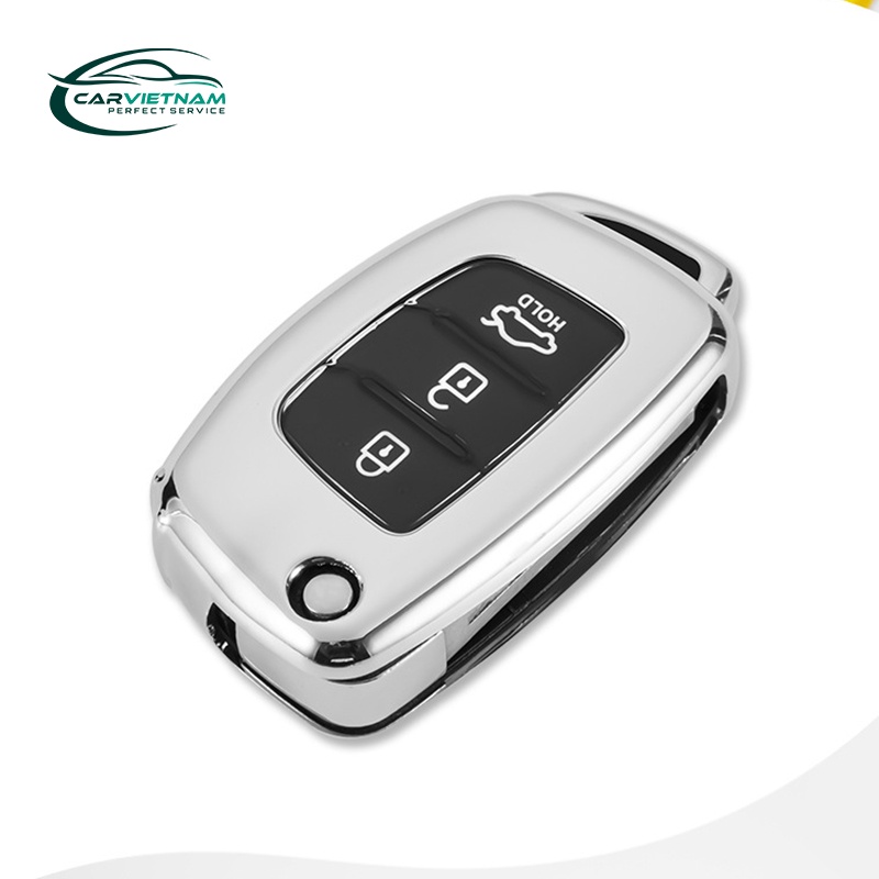 Ốp Chìa Khóa Ô Tô Hyundai Tucson/Grand i10/Elantra Nhựa TPU Cao Cấp - Bao Chống Va Đập Rơi Vỡ Khoá