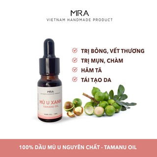 DẦU MÙ U XANH NGUYÊN CHẤT 10ml - Tamanu Oil