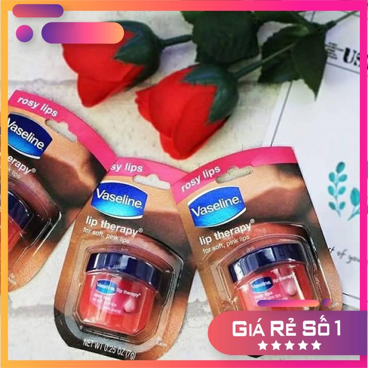 Dưỡng môi vaseline Trắng Hồng 7g