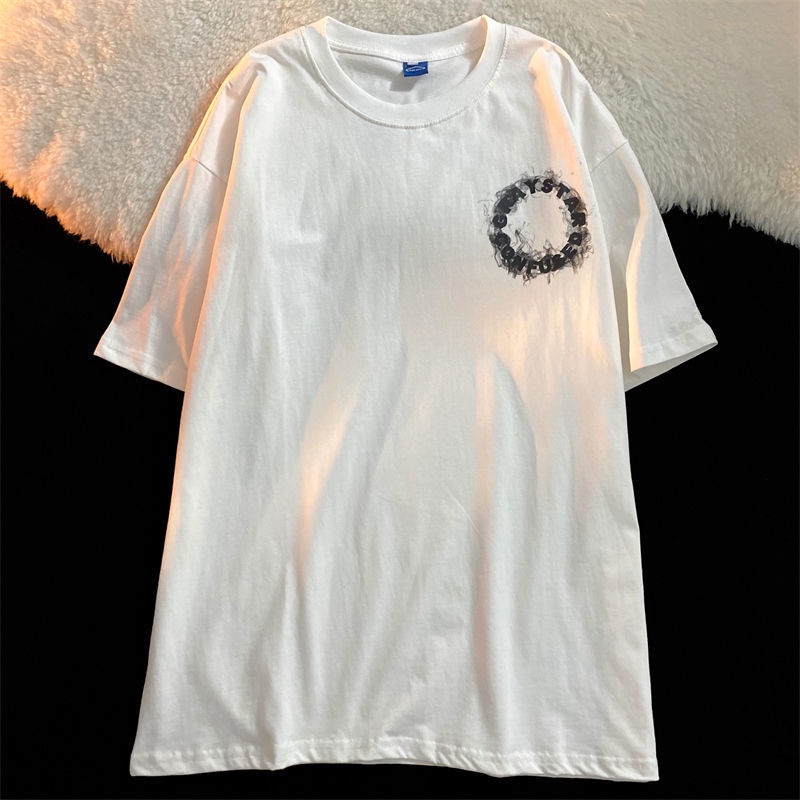 Áo Thun Ngắn Tay Thời Trang Năng Động Cho Nam Nữ 1912908Túi Đeo Chéo Thời Trang Phong Cách Retro Cá Tính