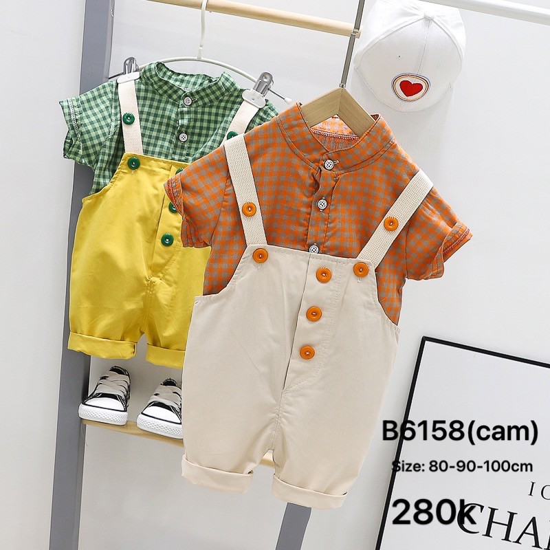 Set yếm bé trai B6158